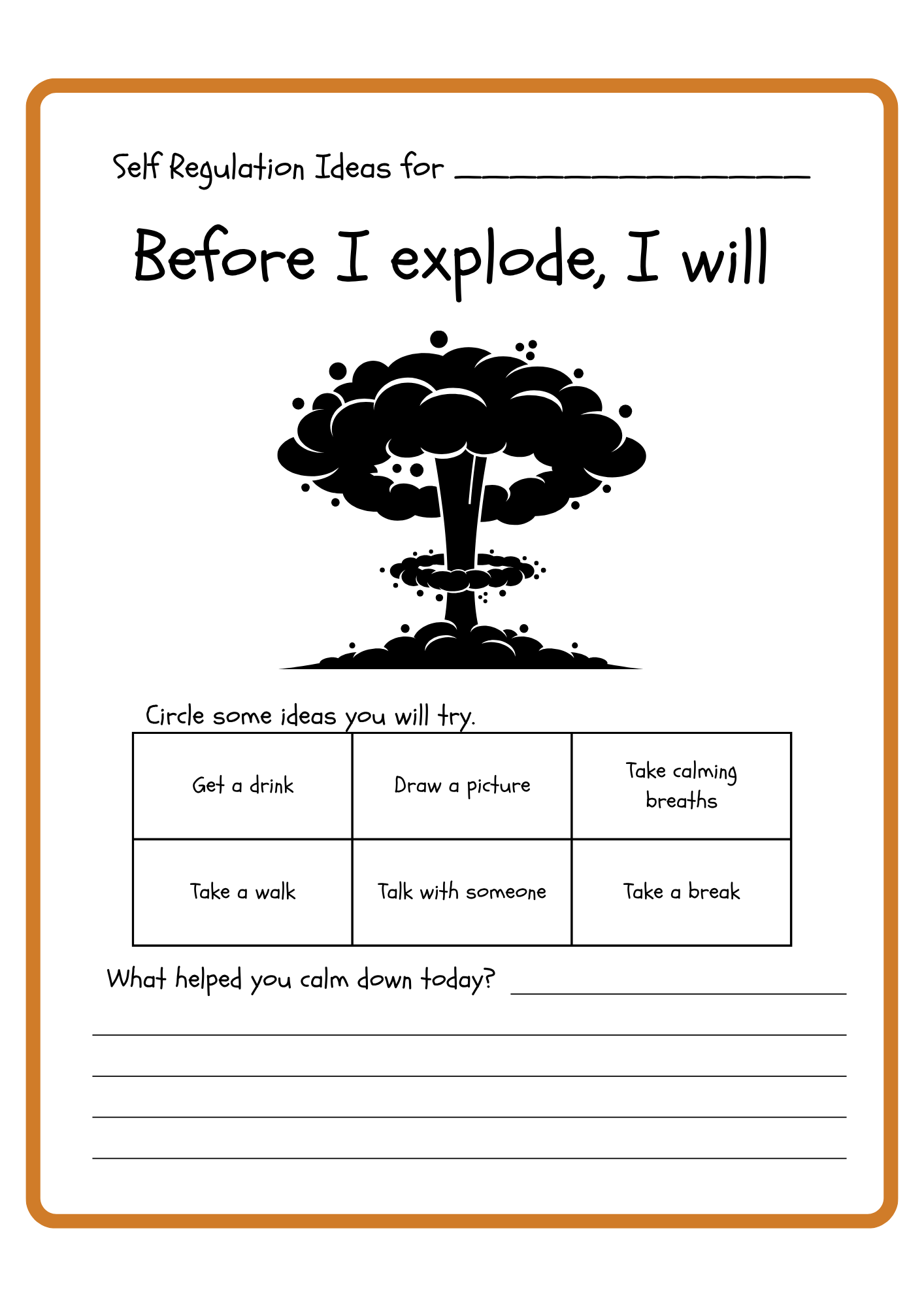 Before I explode....